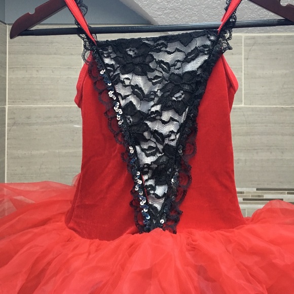 Other - Red Spanish inspired ballet costume